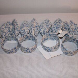 Spring Napkin Holders Set of 4 Rabbit Ears - NWT